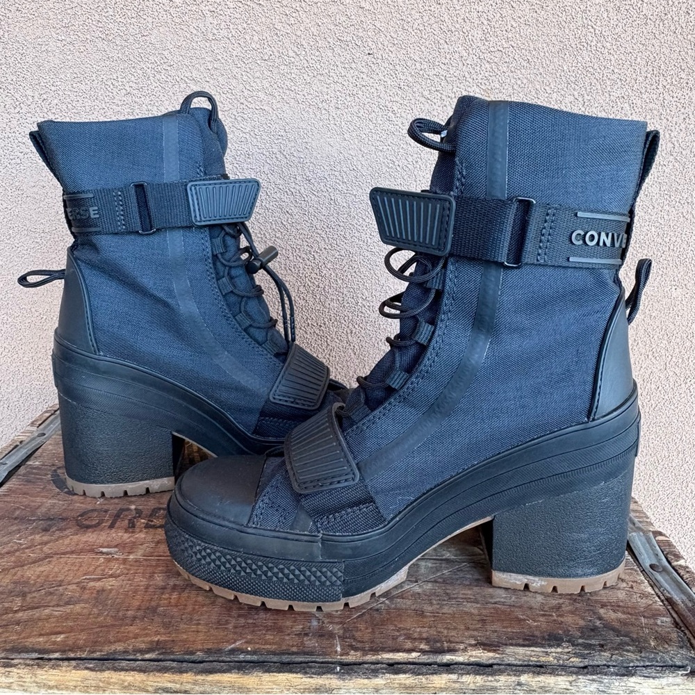 Converse CTAS GR82 Heeled Combat Boot - Picture 7 of 9